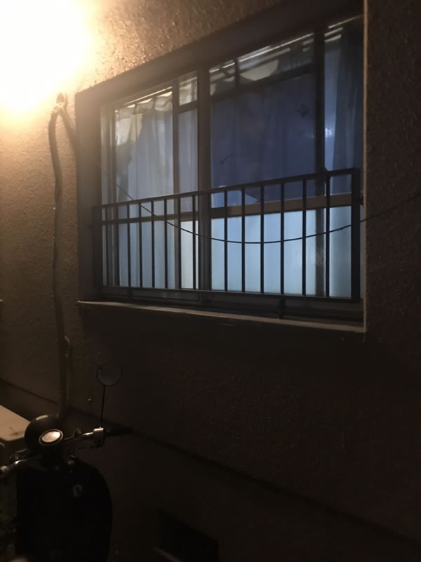 岐阜市のお客様網戸の張替え写真