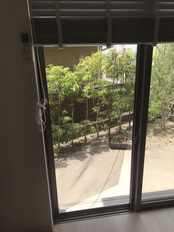 郡上市のお客様網戸の張替え写真