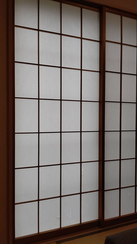 各務原市のお客様障子の張替え写真