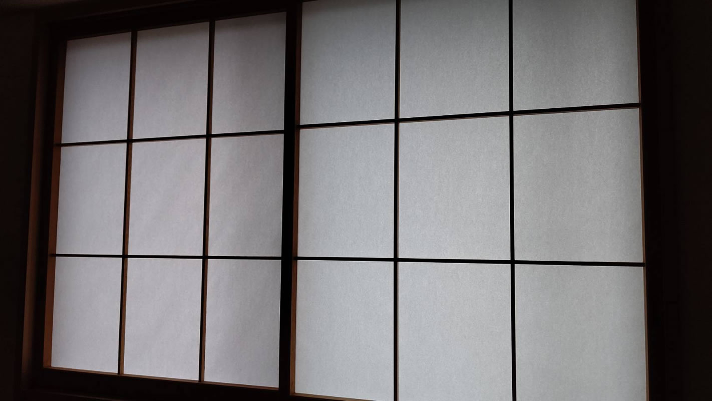 各務原市のお客様障子の張替え写真