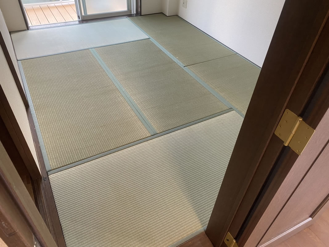 各務原市のお客様畳の張替え写真