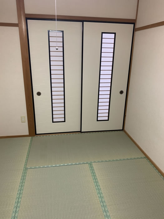 伊勢崎市のお客様襖の張替え写真