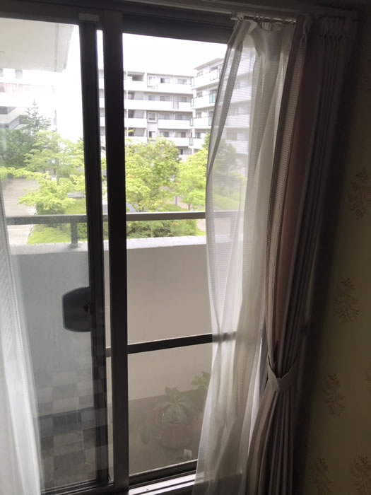 桐生市のお客様網戸の張替え写真