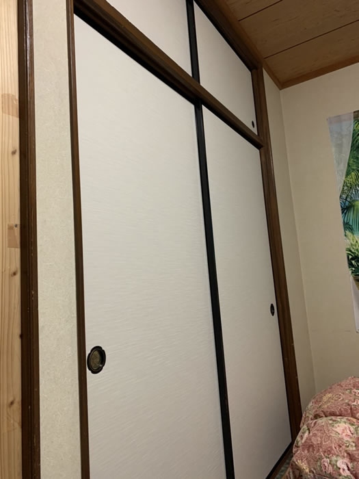 みどり市のお客様襖の張替え写真