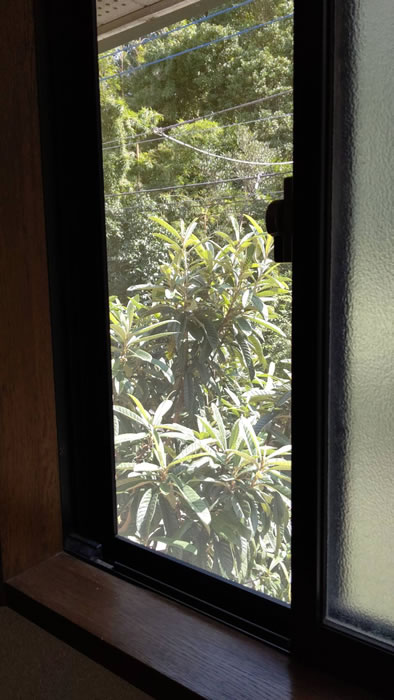 沼田市のお客様網戸の張替え写真