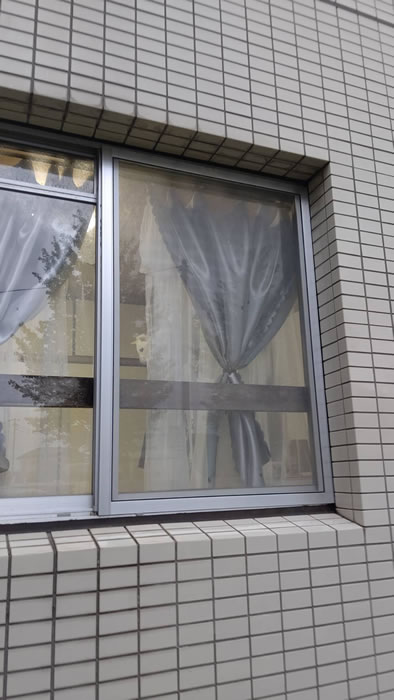 高崎市のお客様網戸の張替え写真