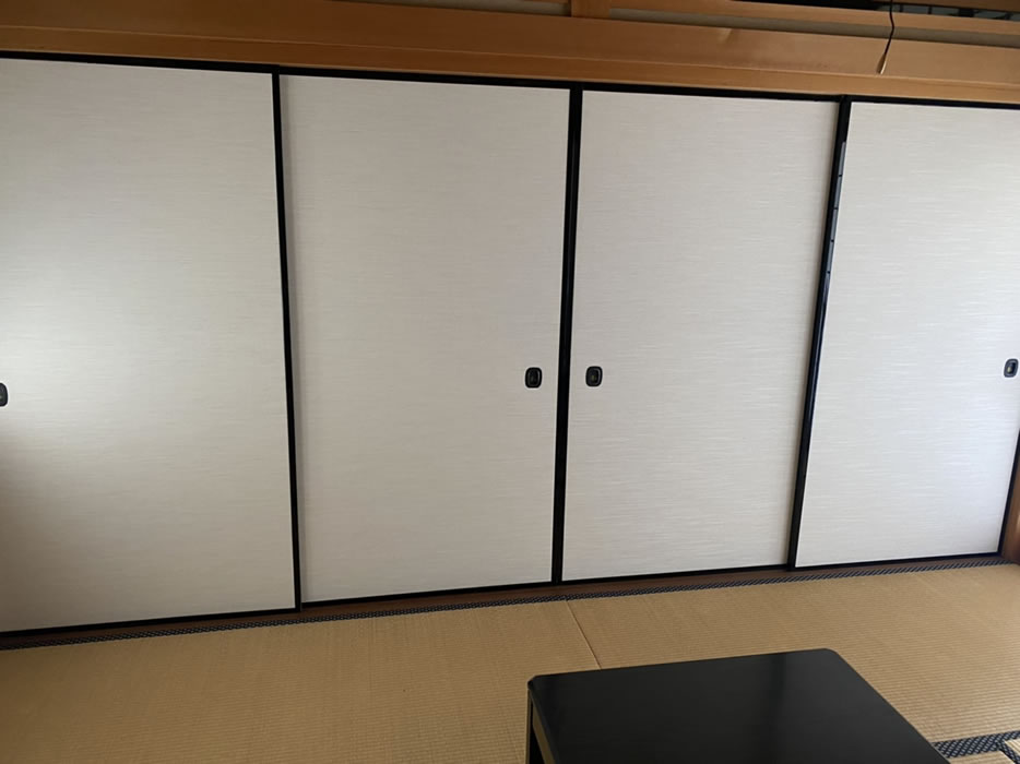 高崎市のお客様襖の張替え写真
