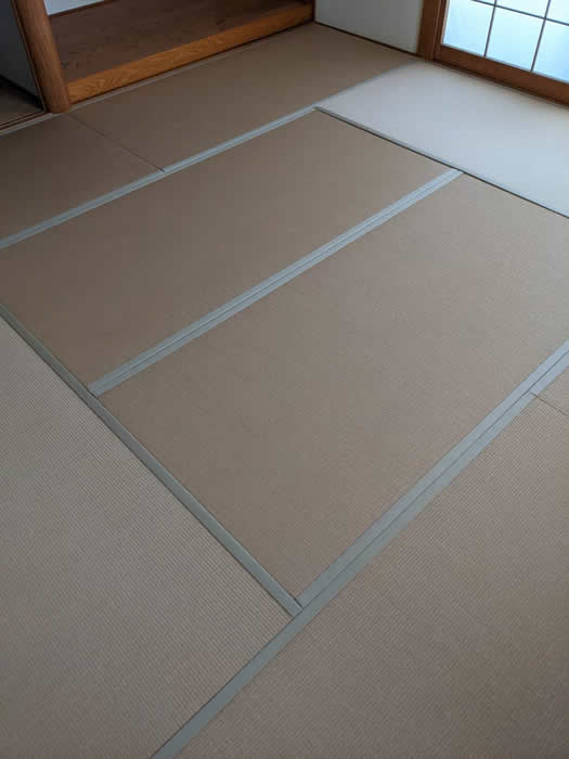 明石市のお客様網戸の張替え写真