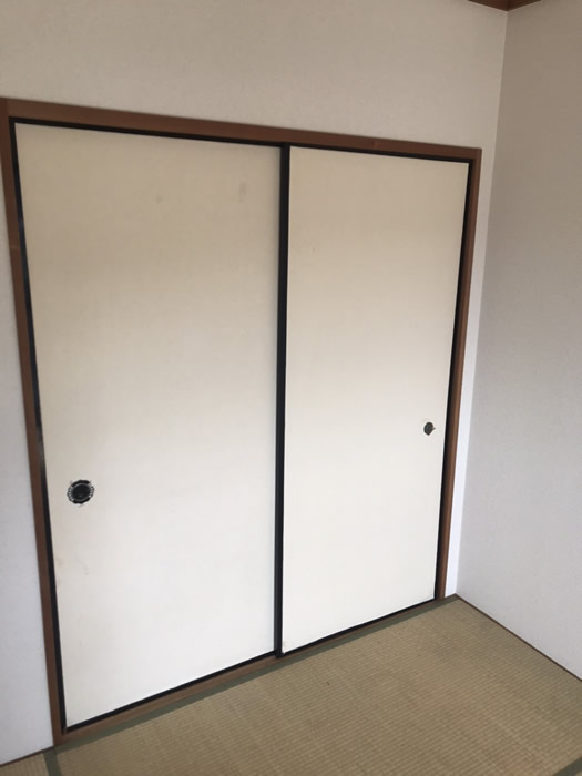 赤穂市のお客様襖の張替え写真