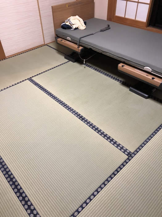 赤穂市のお客様網戸の張替え写真