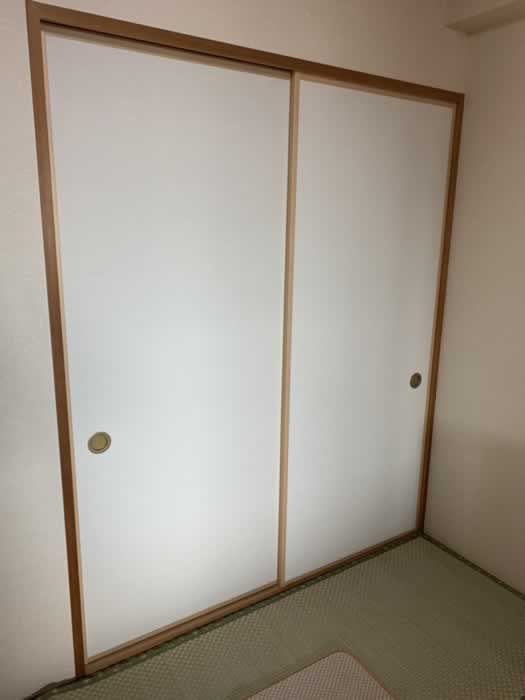 尼崎市のお客様襖の張替え写真
