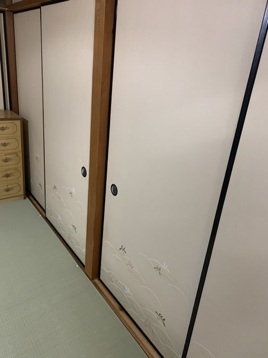 朝来市のお客様襖の張替え写真