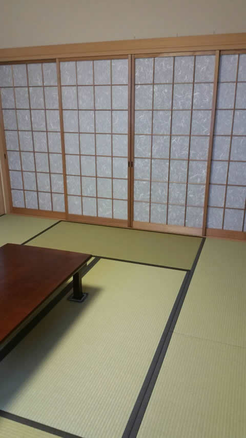 芦屋市のお客様障子の張替え写真