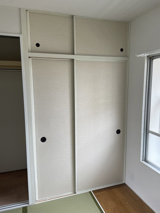 伊丹市のお客様襖の張替え写真