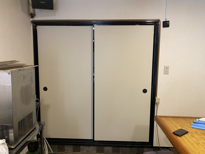 加西市のお客様襖の張替え写真