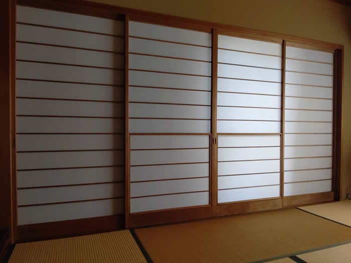 加西市のお客様障子の張替え写真