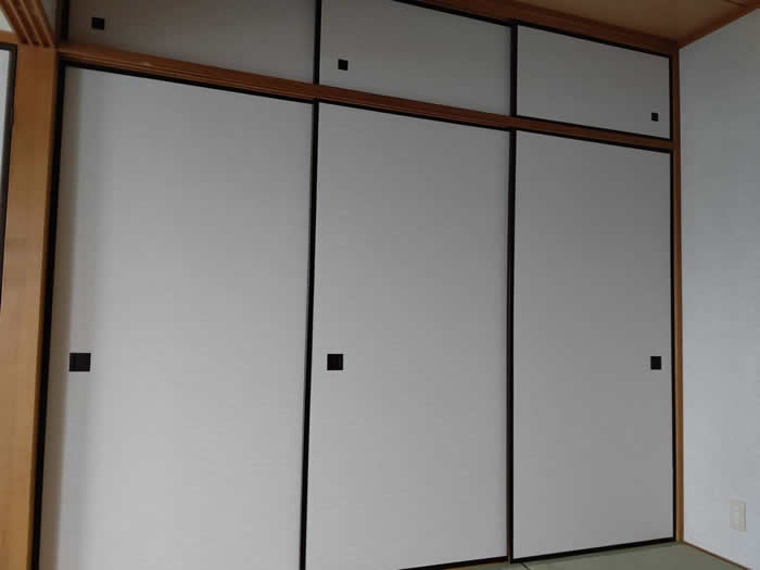 加東市のお客様襖の張替え写真