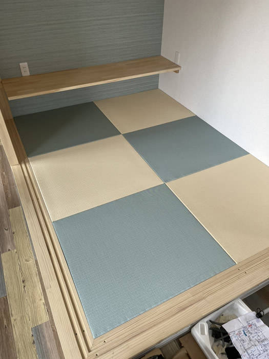 川西市のお客様畳の張替え写真