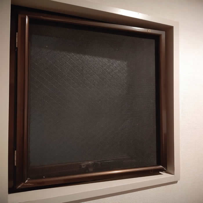 神戸市須磨区のお客様網戸の張替え写真