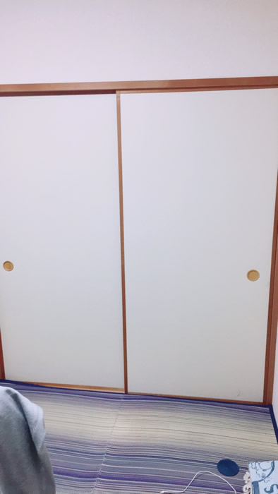 神戸市垂水区のお客様襖の張替え写真