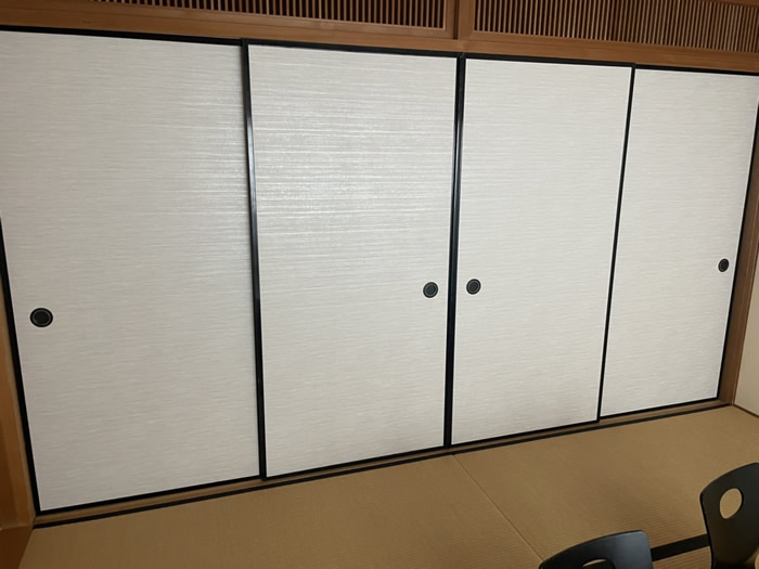 三木市のお客様襖の張替え写真