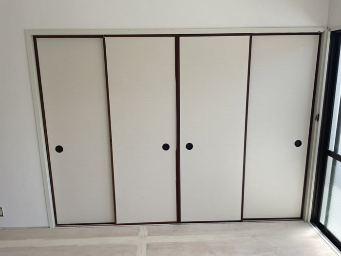 三木市のお客様襖の張替え写真