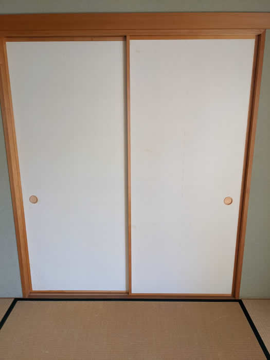 西宮市のお客様襖の張替え写真