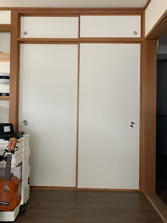 西宮市のお客様襖の張替え写真