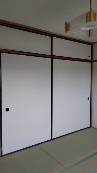 西脇市のお客様襖の張替え写真