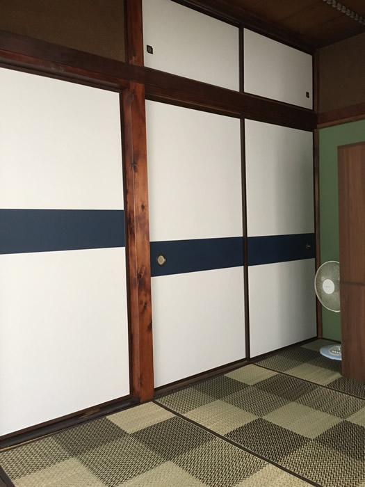 西脇市のお客様襖の張替え写真