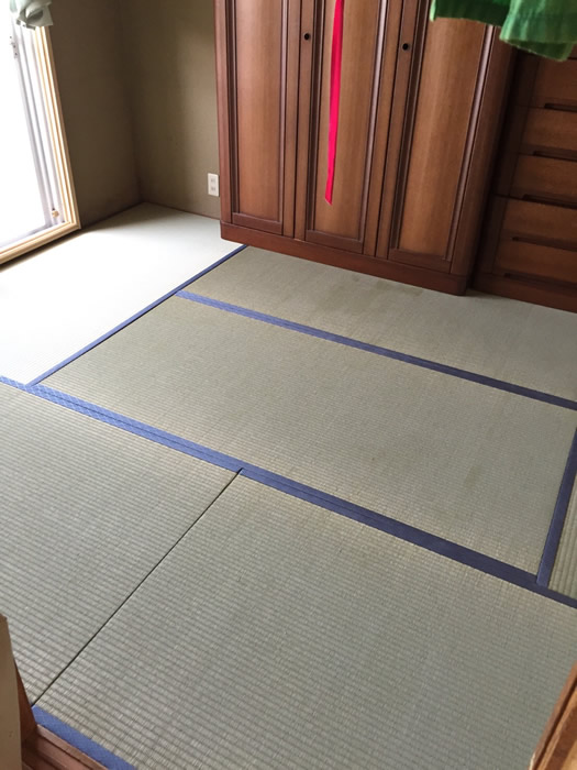 西脇市のお客様畳の張替え写真