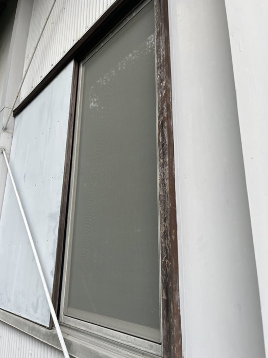 小野市のお客様網戸の張替え写真