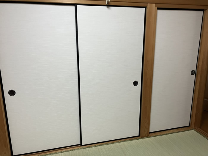 小野市のお客様襖の張替え写真