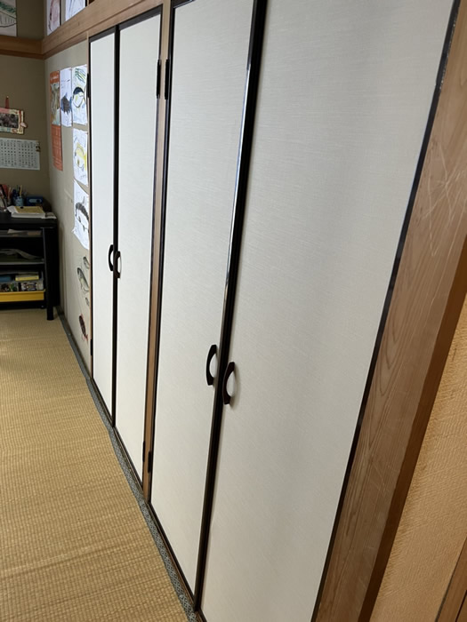 小野市のお客様襖の張替え写真