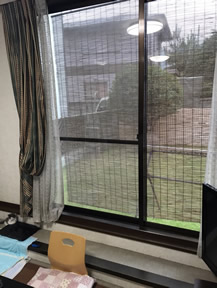 あみどの張替え写真