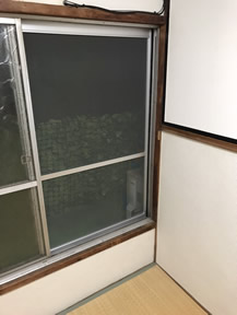 あみどの張替え写真