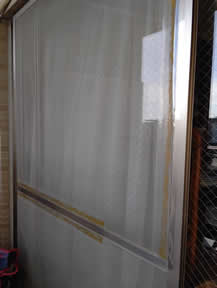 あみどの張替え写真