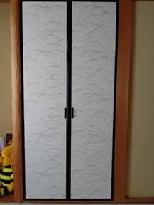 襖紙の張替え実績写真