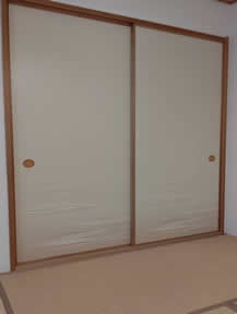 襖紙の張替え実績写真