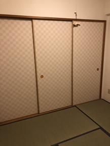襖紙の張替え実績写真