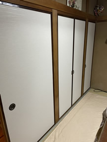 襖紙の張替え実績写真