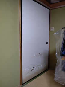 襖紙の張替え実績写真