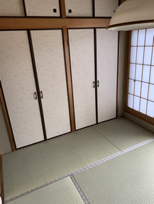 襖紙の張替え実績写真