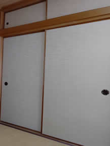 襖紙の張替え実績写真