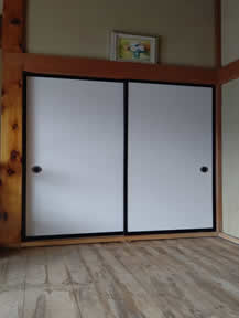 襖紙の張替え実績写真