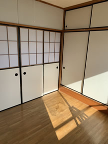 襖紙の張替え実績写真