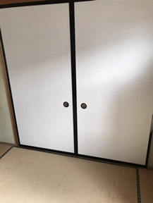 襖紙の張替え実績写真