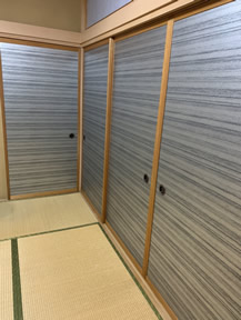 襖紙の張替え実績写真