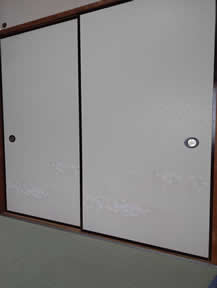 襖紙の張替え実績写真