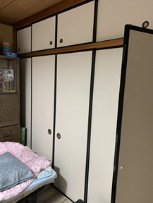 襖紙の張替え実績写真